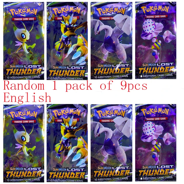 New 9pcs Takara Tomy Pokemon French Cards Table Card Game GX EX MEGA Trainer Energy Japanese Pokemon Cards Kids Birthday Gifts English 9pcs