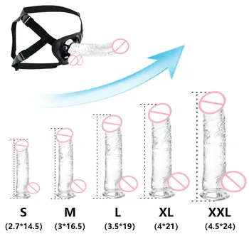 A96 Realistic Dildo Cock for Women Huge Big Penis With Suction Cup Sex Toys TPE Private Multiple Size Fake Penis Anal Butt Plug 6