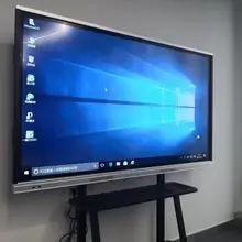 55 65 дюймов 70 84 дюйма ТВ для преподавания, тренировки конференции Wi-Fi RF сенсорный экран все в одном ПК с сенсорным экраном электоронных классных досках