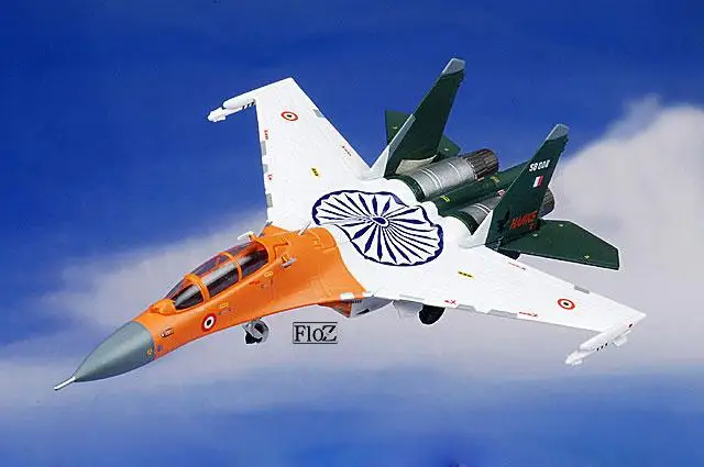 SUKHOL SU-30MK 1/200 литья под давлением модель самолета Hogan