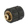 High Pressure Washer Swivel Connector M22 Car Washer Brass Rotating Adapter Swivel Coupling M22 Female + M22 Female 3