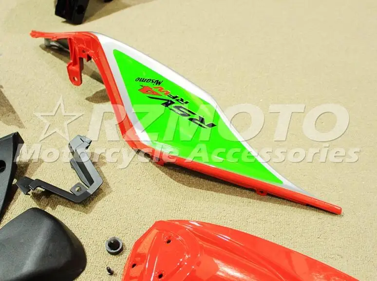 Полный мотоцикл полный комплект обтекателя для Aprilia RSV4 1000 2010 2011 2012 2013 АБС-пластик прохладный стиль
