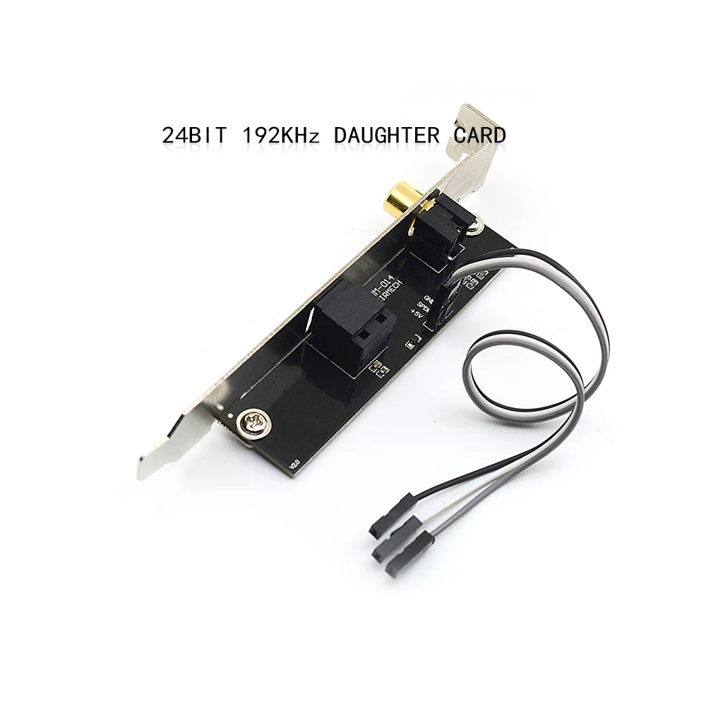 Banhado a Ouro Saída de Código Placa-mãe Universal Spdif Fibra Coaxial Filha Cartão Digital Defletor Interface Fonte Dtsac3lpcm - Image 2
