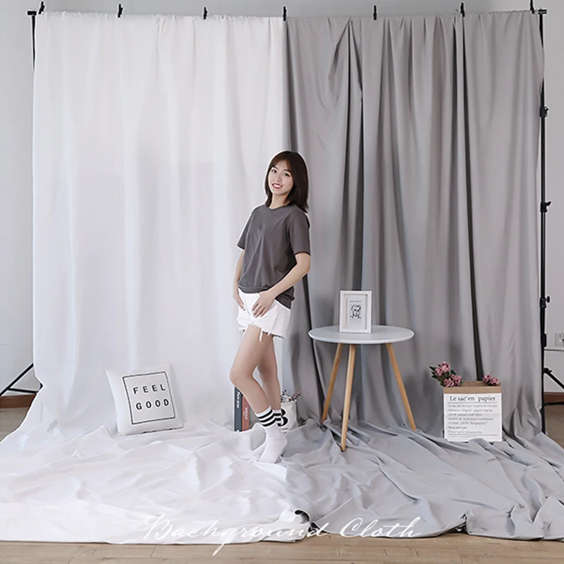 

Photoshoot Backdrop Cloth Thickened Wedding Party Studio Live Video Photography Screen Background Curtain Fotografia Accessories