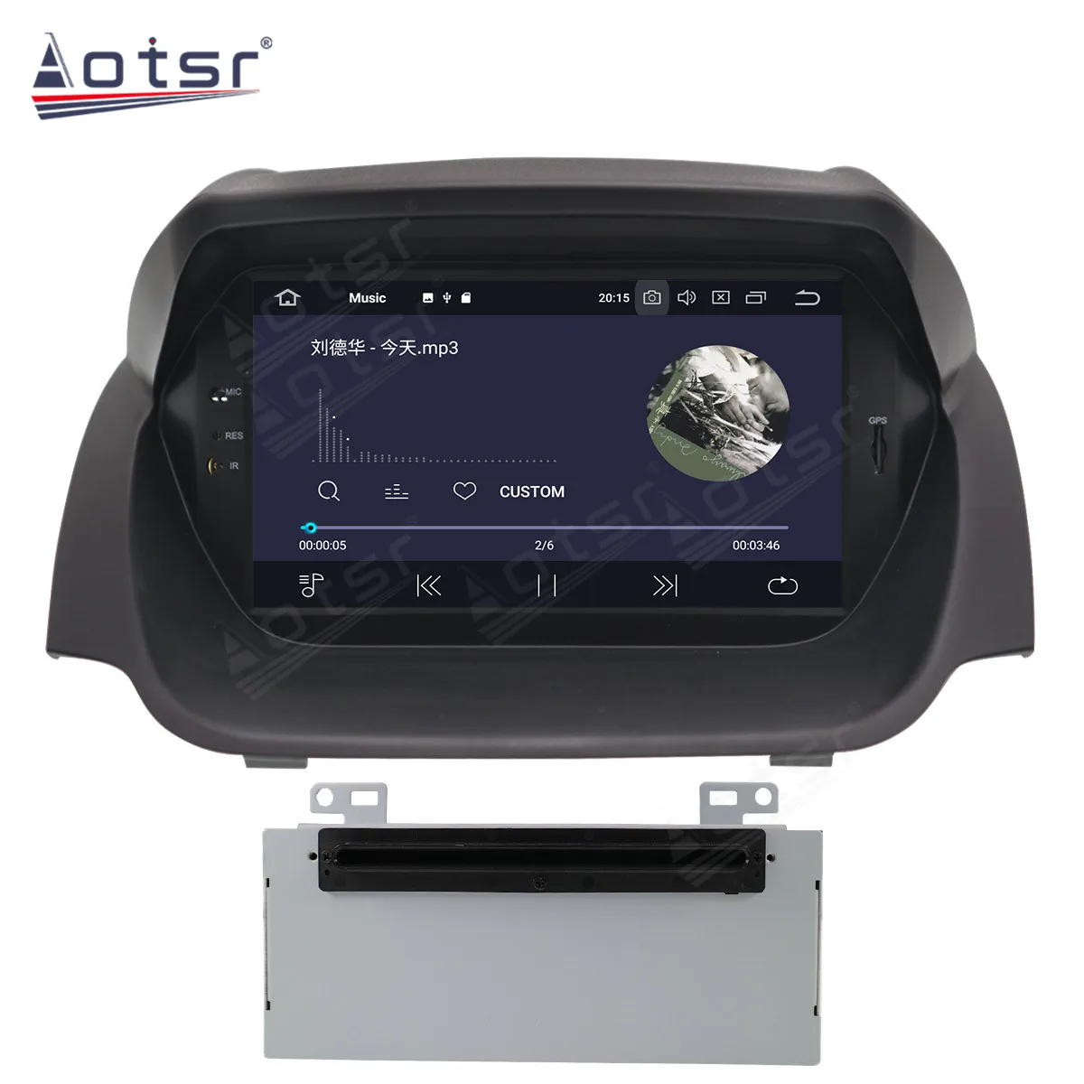 For Ford Fiesta MK7 2013 - 2016 Car Radio Android Multimedia DVD Video Player Carplay Audio Stereo Touch Screen GPS Navigation