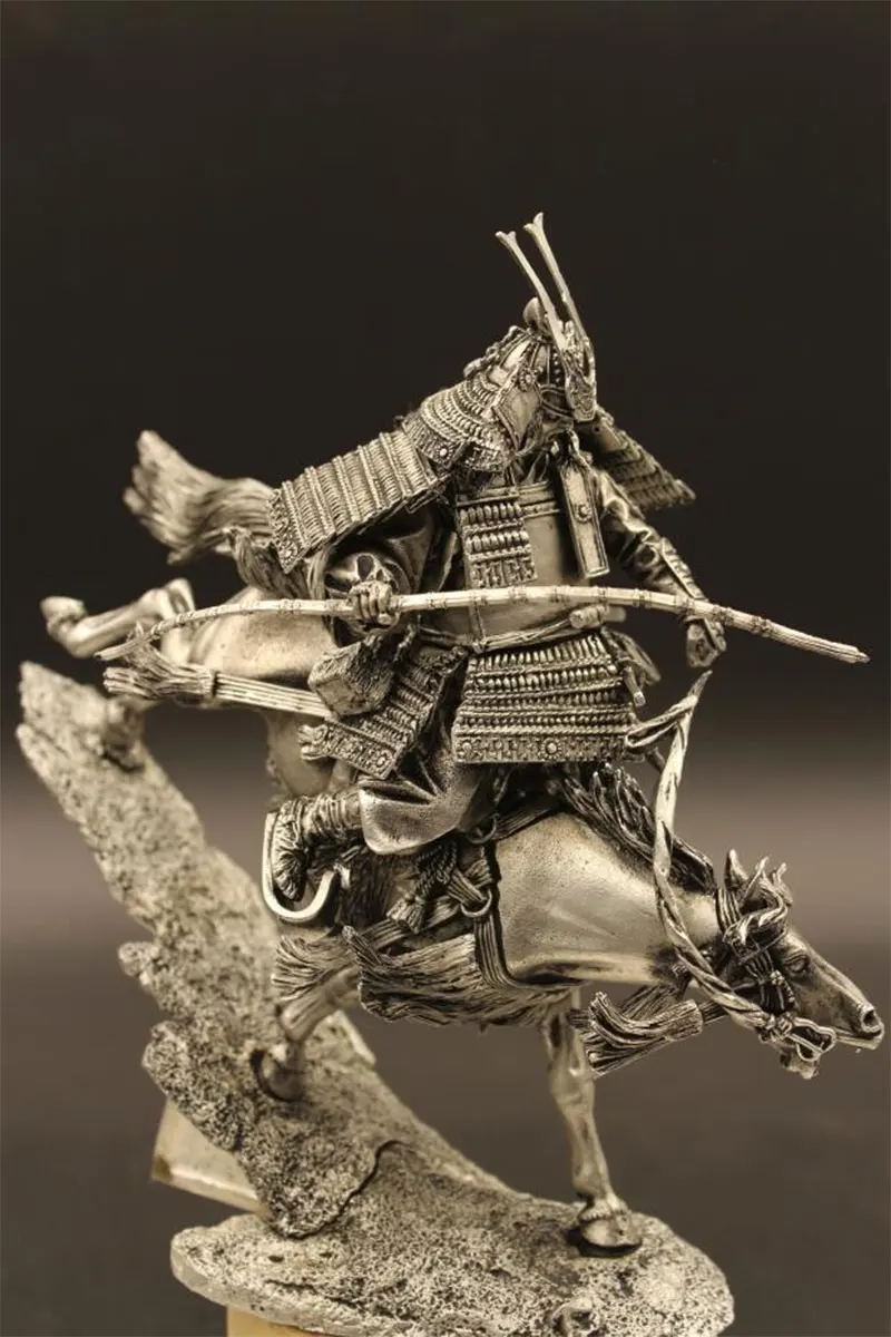 Металлическая фигурка сделай сам в масштабе 1:18 90 мм из олова Minamotono Yoshitsune Armor