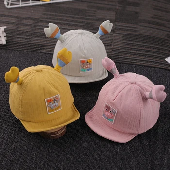 

Baby spring hat cap cute spring and autumn baseball cap summer thin section