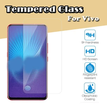

100pcs Tempered Glass 9H Screen Protector Film For VIVO Y91 Y95 Y97 XPLAY 5 6 X30 PRO X50 V19 Z5 X Z6 S6 2.5D Clear Guard