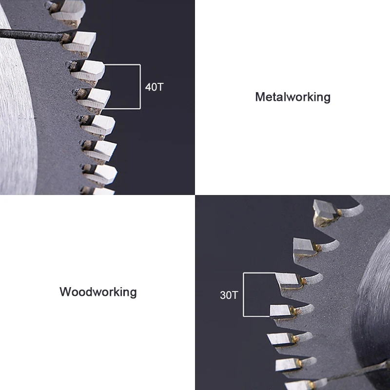 4 дюйма 40 т 30 т Карбид пилы диаметр 110 мм Деревообработка украшения пилы алюминий медь железо дерево угловая шлифовальная машина резка
