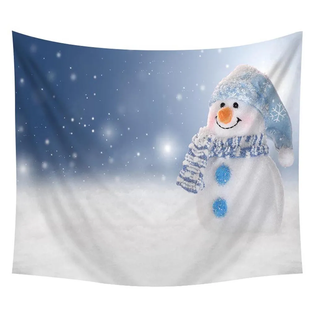 Christmas Tapestry decoration Wall Hanging Tapestry Wall Cloth Wall Hanging Throw Blanket Yoga pad Sleeping Tapestries Home Deco