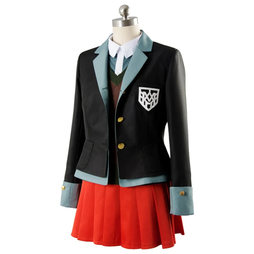 Аниме Danganronpa Косплей Yumeno Himiko костюм Школьная девушка Униформа костюмы для