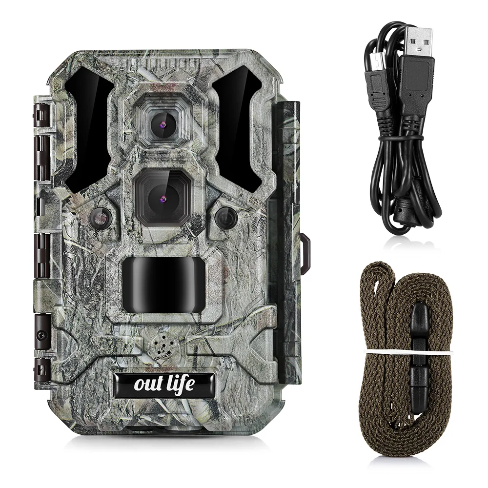 

Outlife K695 Hunting Camera 30MP Mega Pixel Image Resolution IP67 Waterproof Wildlife Monitoring