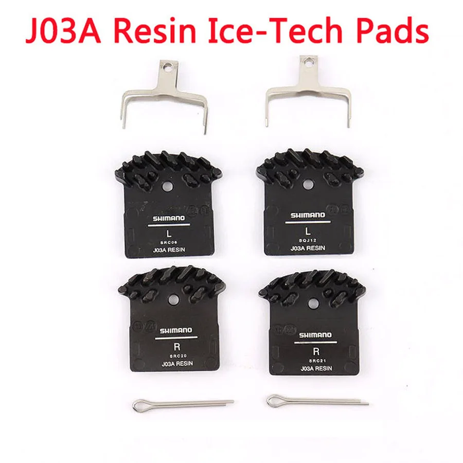 J02a J03a колодки DEORE XT SLX охлаждающие плавники Ice Tech тормозные Mountain M785 M675 M7000 M8000 M9000 M6000