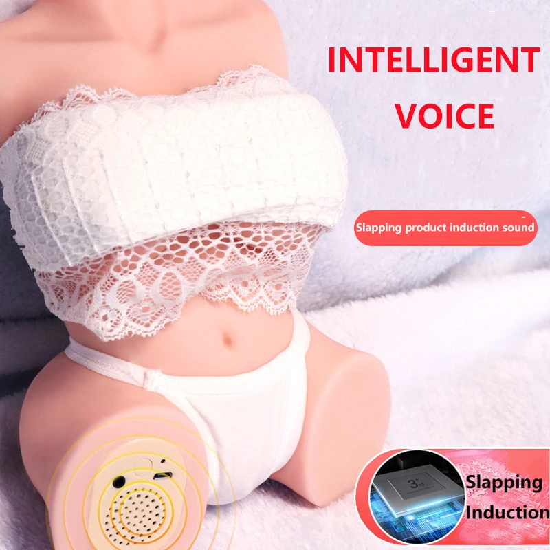 Intelligent Voice Big Ass Sex Doll Male Masturbator Artificial Vagina Real Pussy Erotic Adult Sex Toys For Men Masturbation Cup