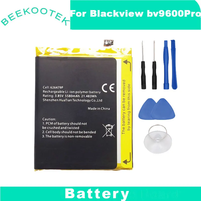 Оригинальный аккумулятор bv9600 pro bv9600e новый 6 21 дюймовый blackview мобильный телефон 5580