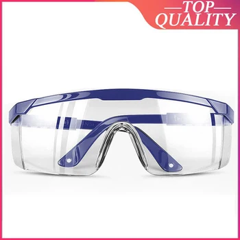 

Eye Glasses Splash proof Protective Eyewear PC Safety Eye Protection Glasses Goggle Sport Windproof Work Protection Device 12Pcs