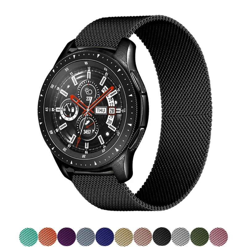 Ремешок 20 мм 22 для Samsung galaxy watch 46 42 gear S3 frontier S2 huawei gt band amazfit gts/pace/bip/GTR 47 мм/42 | Наручные