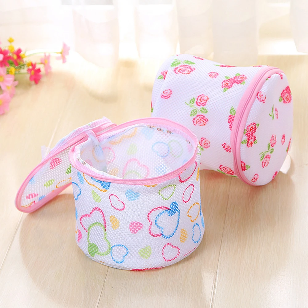 Lingerie Washing Home Household Clothing Underwear Washing Bag Net Bra Wash Bag Zipper Mesh Laundry Storage Bag Basket Organizer