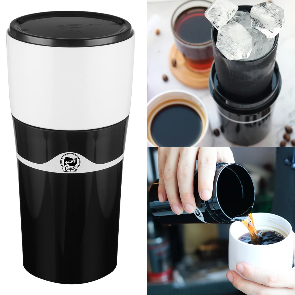 Portable K Cup Drip Kopi Perjalanan Mug 