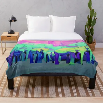 

Best Wishes 1 original is in private collect Throw Blanket Soft Sherpa Blanket Bed Sheet Single Knee Blanket Office Nap Blanket