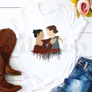 

The Last Of Us Part II 2 Firefly Light Joel Ellie Tshirt Harajuku Casual Tops T Shirt Women New Summer Shirts Graphic T Shirts