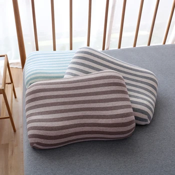 

ENNROS low rebound children's pillow memory cotton pillow core slow rebound butterfly neck pillow pillowcase for students