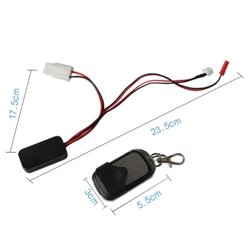 

RC Car Winch Wireless Remote Controller Receiver for 1:10 Crawler Axial SCX10 Q6PD