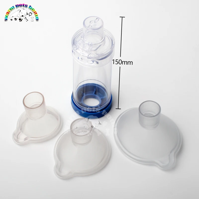 Aerosol Inhaler Spacer Chamber Adults Children Cat Animals