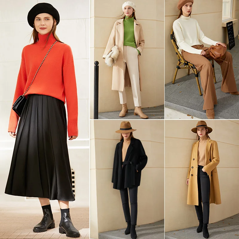 Amii Minimalism Winter Fashion Sweater For Women