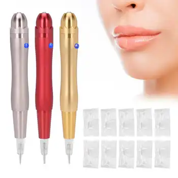 

1set Eyebrow Tattoo Machine Microblading Tattoo Pen Electric Wireless Semi Permanent Machine