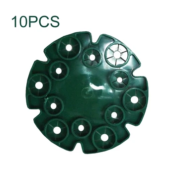 

10pcs Balcony Protection Tray Bamboo Cane Holder Rack Plant Support Fruit Stand Frame Accessories Outdoor Garden For Bean Vine