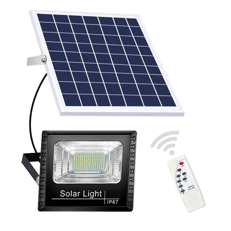

100 200 300 400 Solar Led Light Outdoor Garden Street Lamp Waterproof Remote Control IP67 Sunlight