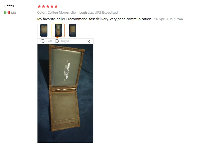 G143 money clip b