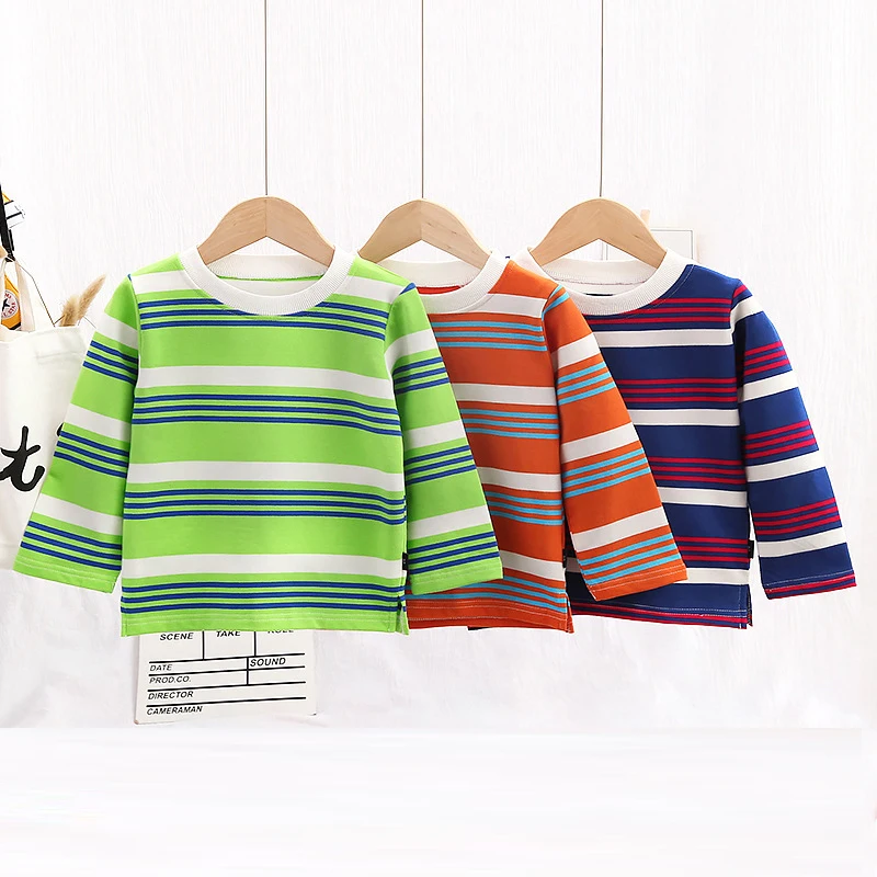 HereNice Children Rainbow Nununu-Shirt Tops Teenage Boy Tshirt Clothes Kids Long Sleeve Tshirts Costume Girl Baby T-shirts