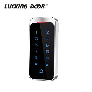 

Touch Screen Waterproof 125KHz RFID Touch Keypad Standalone Access Controller 13.56MHZ IC Card Door Lock System Metal T5