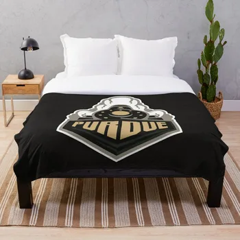 

Go Boilermakers The Purdue Boilermakers Throw Blanket Soft Sherpa Blanket Bed Sheet Single Knee Blanket Office Nap Blanket