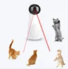 Automatic Cat Toys Smart Interactive Teasing Laser Funny LED Laser Rotating Pet Electronics Cat Toy USB Charge Cat Accessories