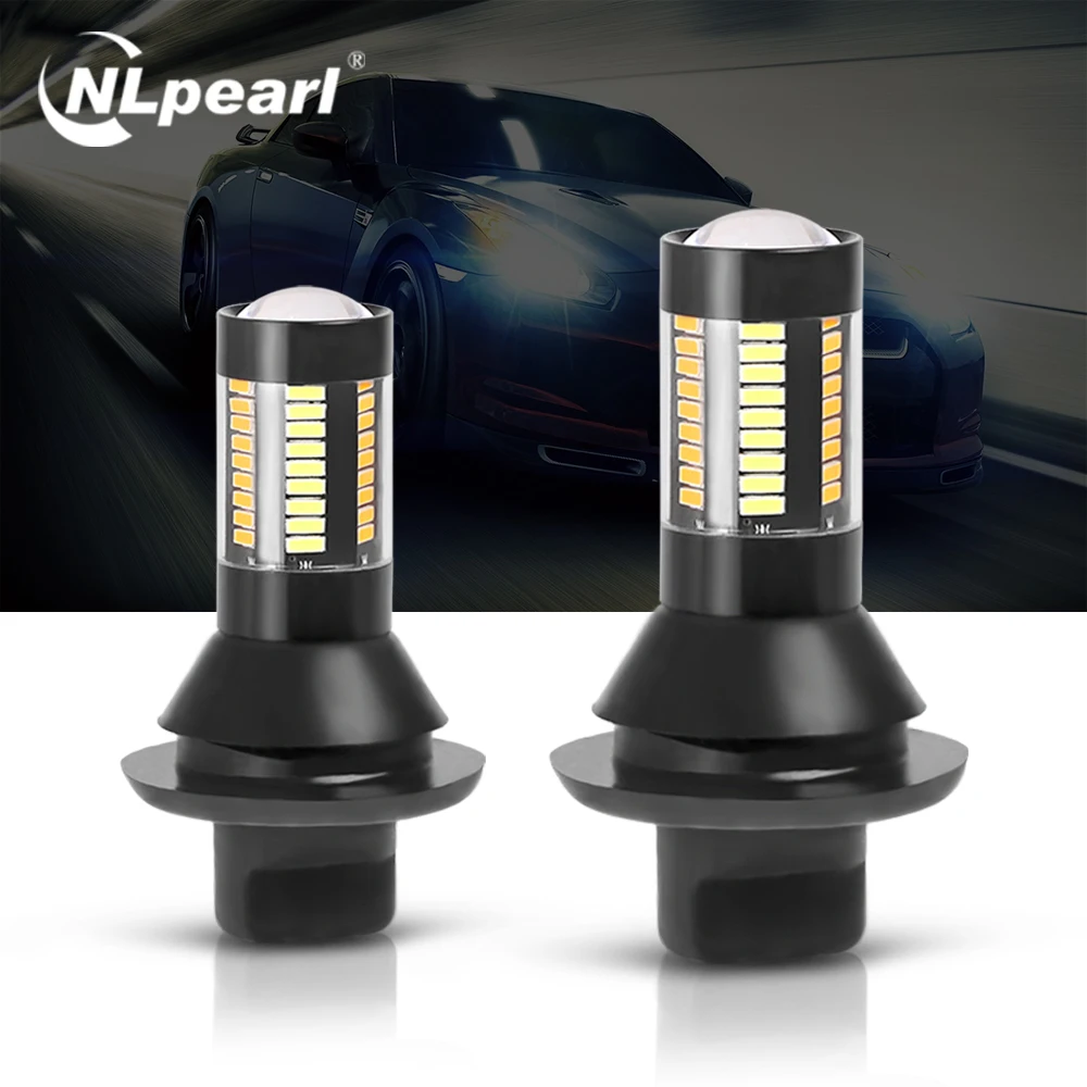 Nlpearl автомобильный светильник сборки P21W Py21W Bau15s Ba15s 7440 T20 светодиодный Габаритные
