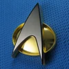 Trek The Next Generation Replica Communicator Badges Cosplay Costume Accessories Brooch Halloween Party Props ► Photo 1/6