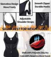 Neoprene Sweat Waist Trainer Corset Trimmer Vest For Women Weight Loss Waist Cincher Body Shaper 1