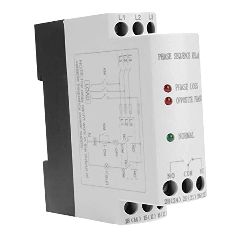 

JVRD-6 3 Phase Sequence Failure Voltage Monitoring Protective Relay Latching Relay Tool