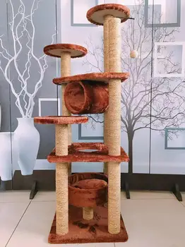 

Cat climbing frame cat nest cat tree integrated sisal cat tree cat scratching board large cat toy cat stand cat jumping cat scra