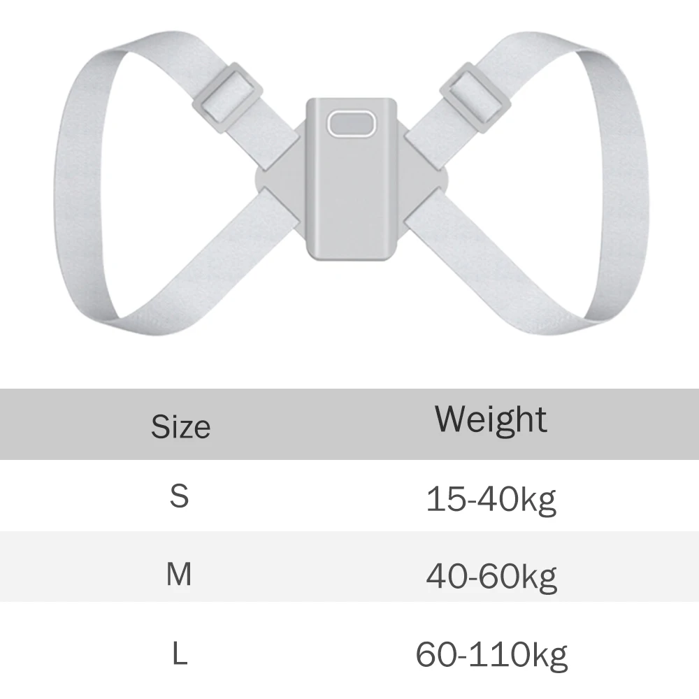  New Adjustable Smart Back Posture Corrector Clavicle Spine Back Shoulder Posture Correction Unisex 