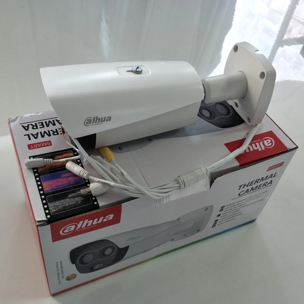 Dahua IP камера Тепловая сетевая камера 2MP TPC-BF2221 PoE/ePoE IP67 H.265/H.264 IVS IR 35M Поддержка обнаружения и сигнализации