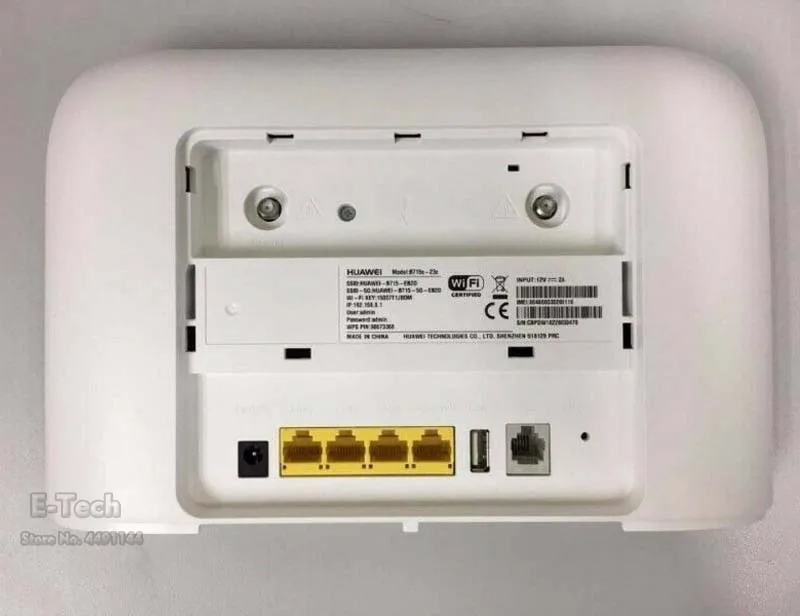 Разблокирована Huawei B715s 23c LTE Cat9 450 Мбит/с 4G Band 1/3/7/8/20/28/32/38 WiFi CPE VOIP B715