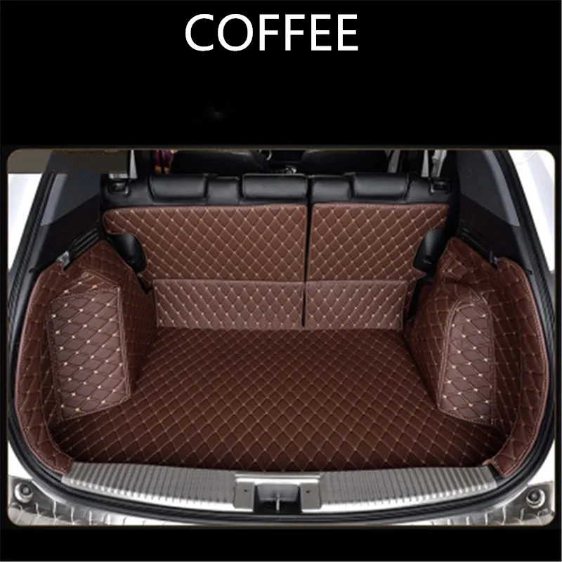 

Custom leather Car Trunk Mats For KIA Niro K3 K5 Soul Ceed Forte Spectra Sportage Optima Rear Trunk Floor Mat Tray Carpet Mud