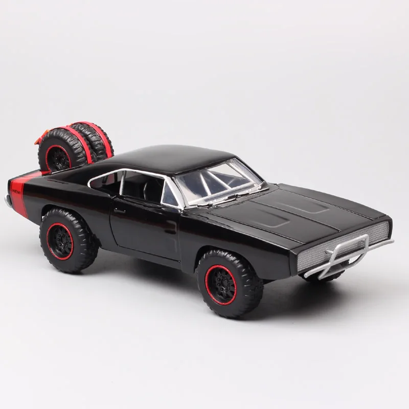 1:24 Масштаб Jada большой 1970 Dodge зарядное устройство мышечный гоночный автомобиль
