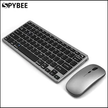 Rechargeable Bluetooth Wireless Keyboard And Mouse Combos Ergonomic Silent Computer Keyboard Wireless Mouse for Laptop PC
