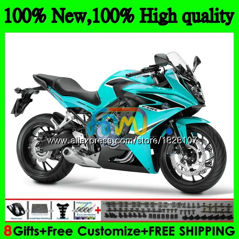 CBR-650F для HONDA CBR 650 F CBR650F, возрастом 11, 12, 13, 14, 15, 83BS. 43 CBR650 F CBR 650F 2011 2012 блеск голубой 2013 обтекатель
