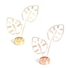 Leaf-shaped Hollow Photo Clip Place Card Holders Table Number Stand Table Card Clip for Weddings Party Restaurants Banquet Home 3